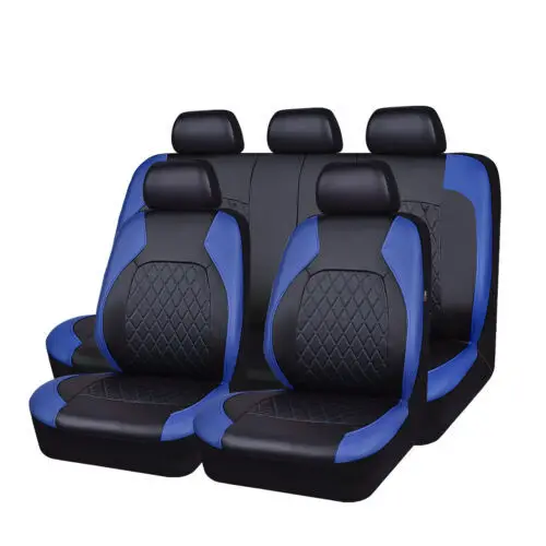 High End Breathable Set Car Seat Cover Blue In Lebanon