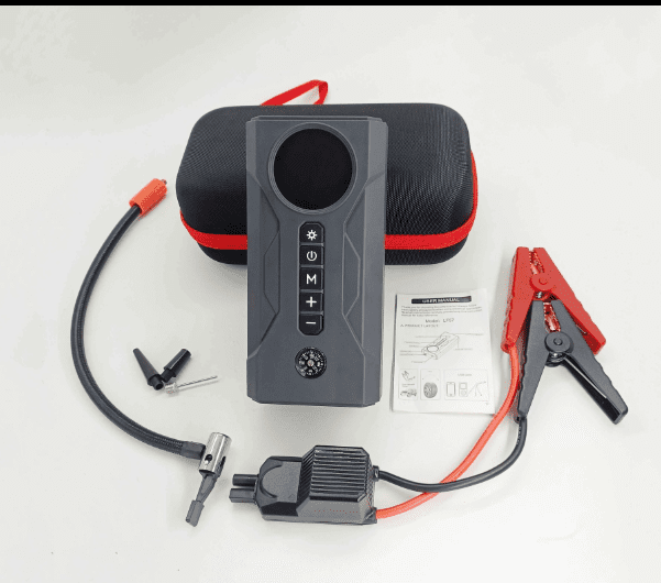 Car Jump Stater Battery Portable 16000mAh Supercapacitor Lithium Power Bank with Air Compressor in Lebanon