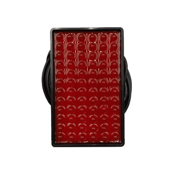 Red Rectangle Car Led Brake Light 12V Red Rectangle Style Tail Light Strobe Parking Warning Light Anti-collision Lamp In Lebanon